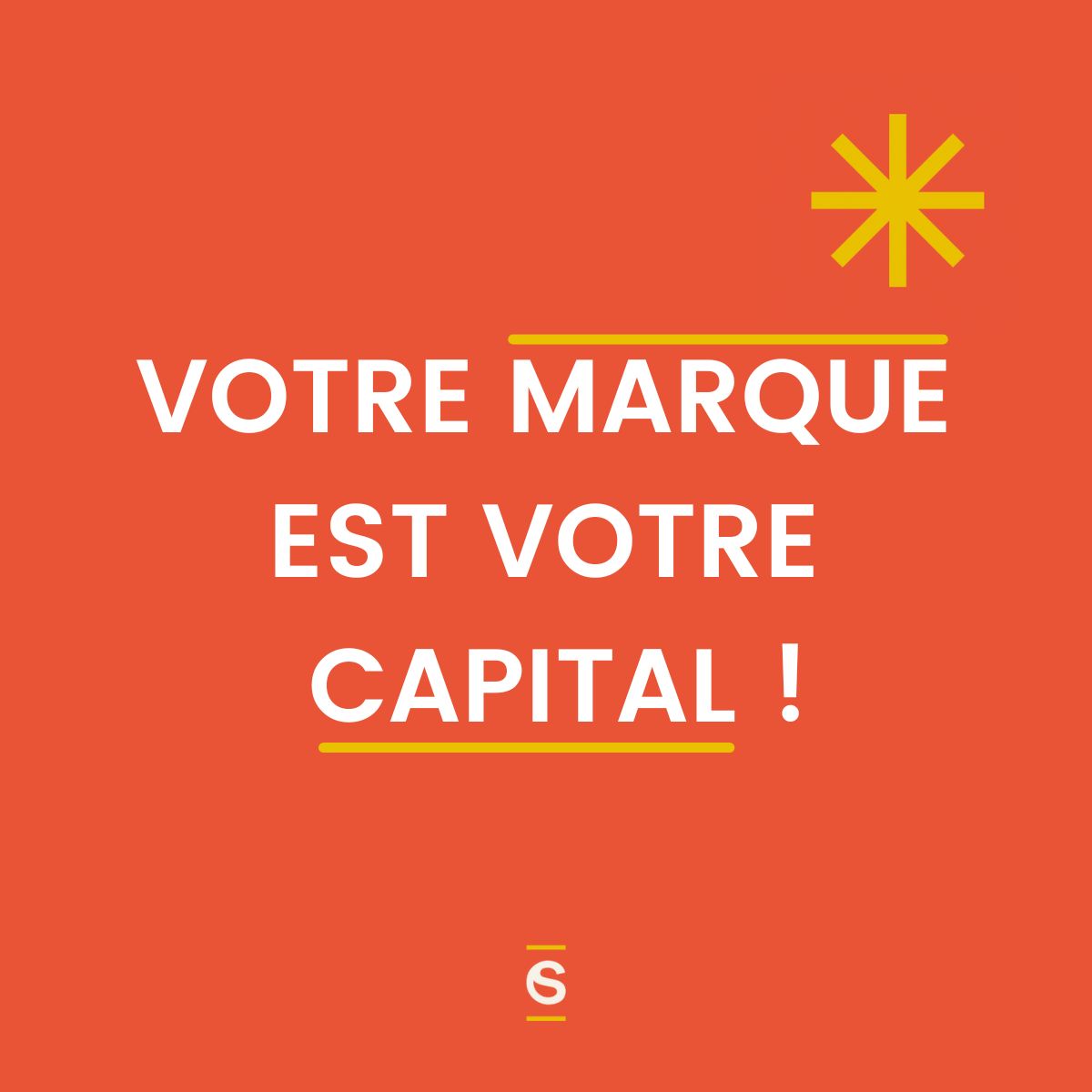 Votre marque est votre capital